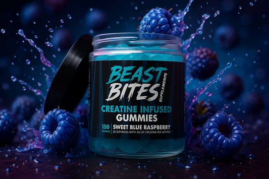 🦍 BEAST BITES: Gomitas de creatina🍬🔥